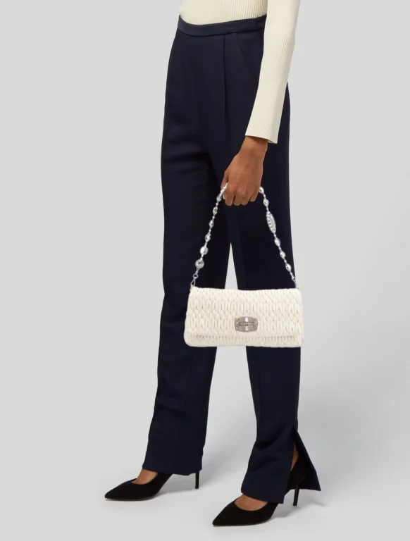 Miu Miu Leather Shoulder Bag