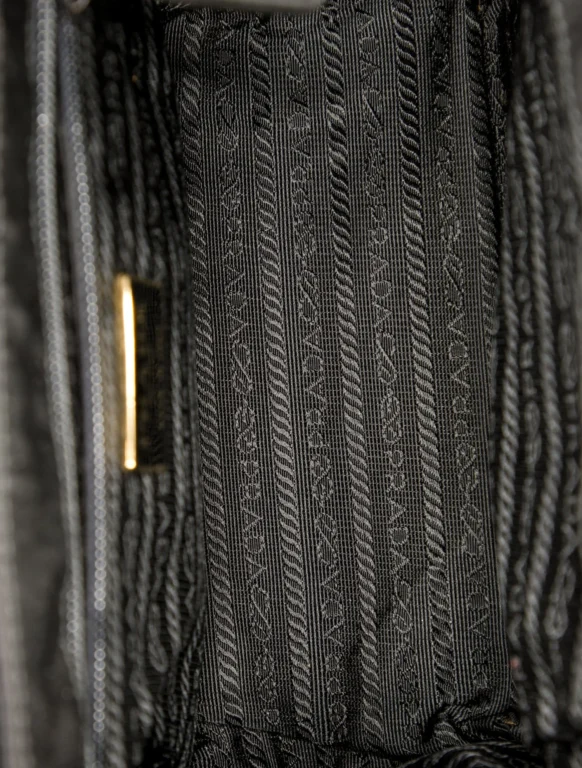 Prada Tessuto Nylon Top Handle Bag Vintage