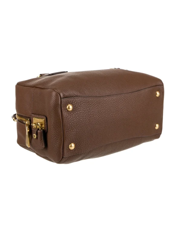 Prada Vitello Daino Leather Top Handle Bag