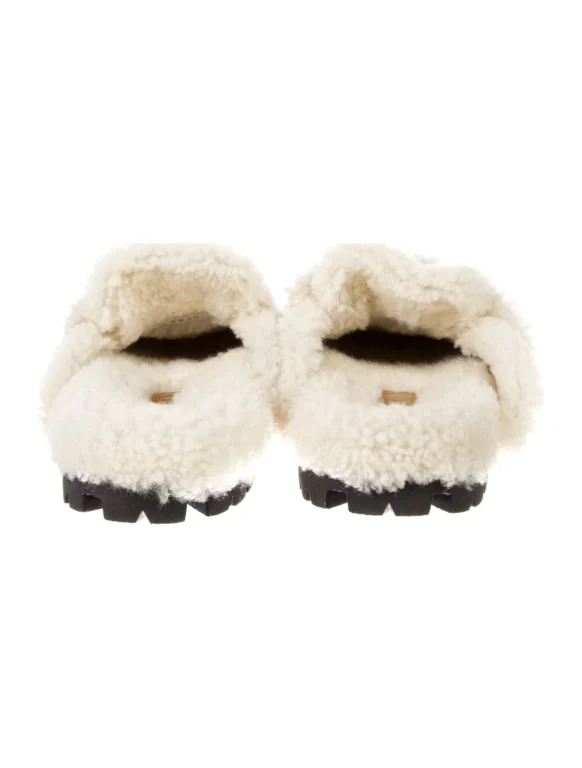 Prada Suede Colorblock Pattern Mules Women’s Size: 10 | IT 40