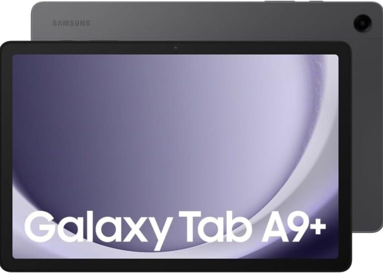 SAMSUNG Galaxy Tab A9+ 5G (128GB, 8GB, Cellular) 11″ 90Hz, Snapdragon, Android 13 Tablet (Fully Unlocked International Model for Global, Makes Calls T-Mobile Only) X216 (w/Fast Charger, Graphite)
