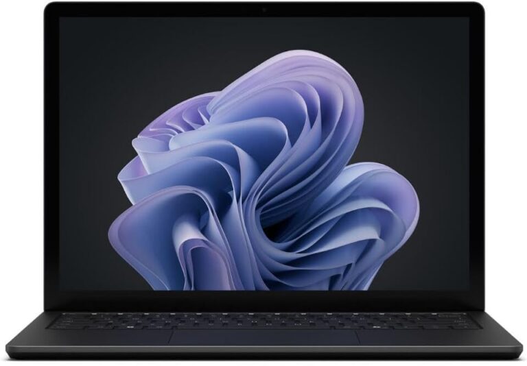 Microsoft Surface Laptop 6 15″ Touchscreen Notebook – Intel Core Ultra 7 165H – 16 GB – 512 GB SSD – Black