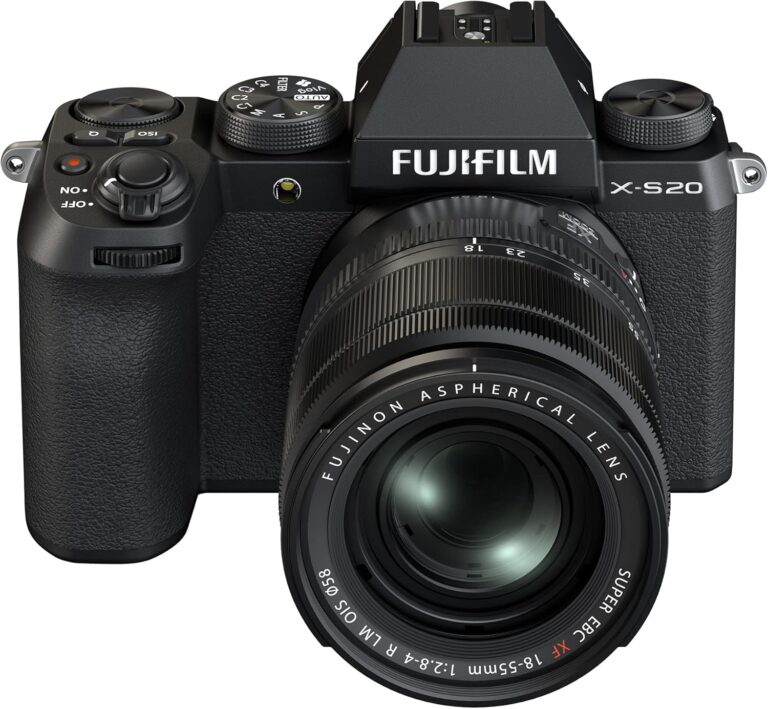 Fujifilm X-S20 Mirrorless Digital Camera XF18-55mm Lens Kit Black